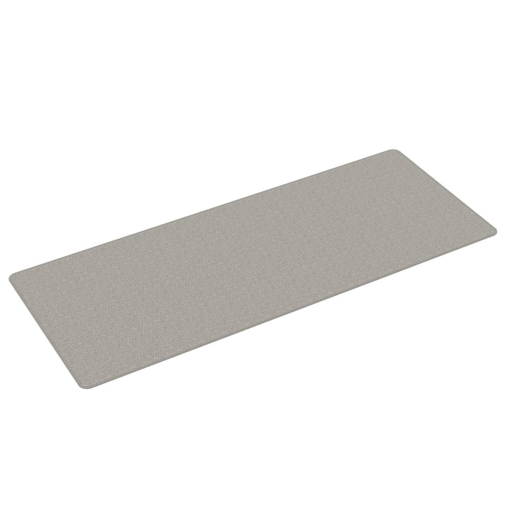 Chemin de tapis aspect sisal Platina 80x200 cm
