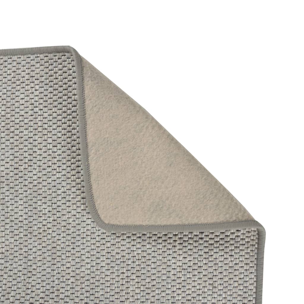 Carpet runner sisal look Platina 80x300 cm