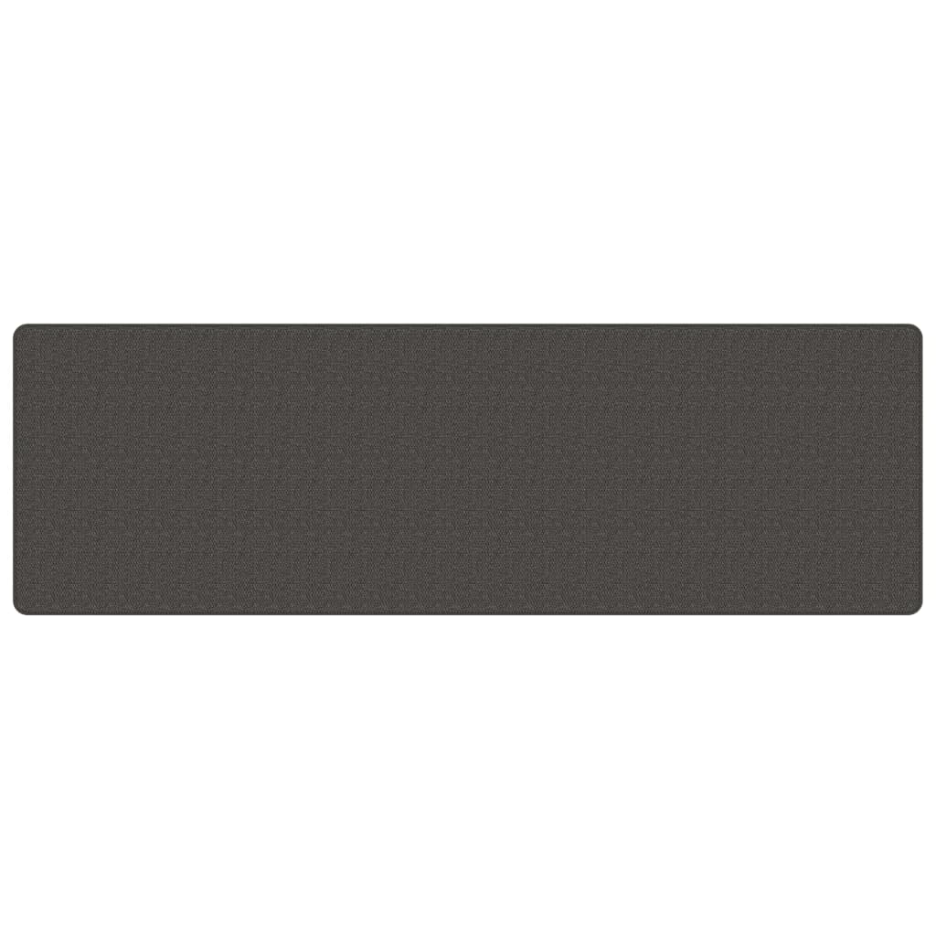 Teppichläufer Sisal-Optik Anthrazit 80x250 cm