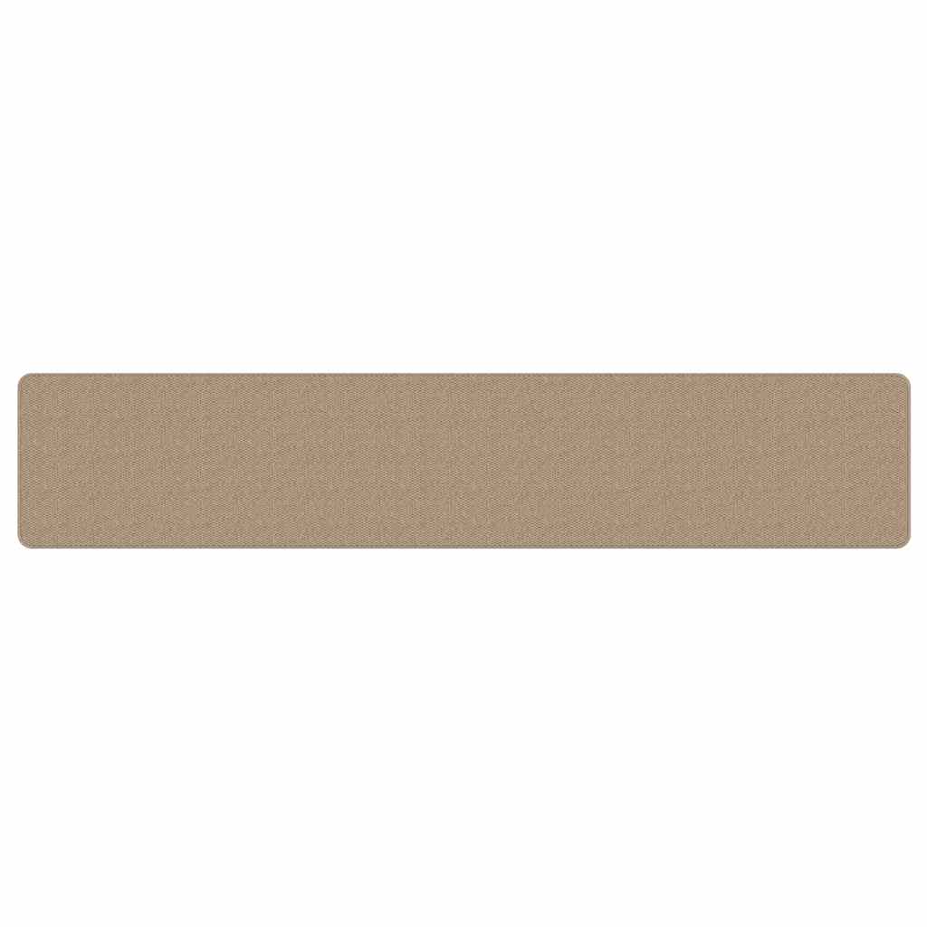 Teppichläufer Sisal-Optik Sandfarben 50x250 cm