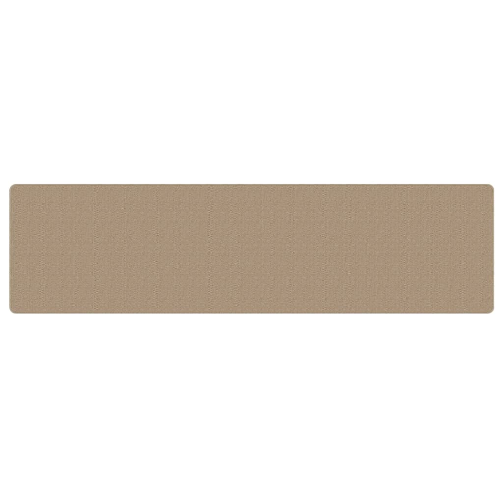 Sisal-Look Runner Rug Sand 80x300 cm