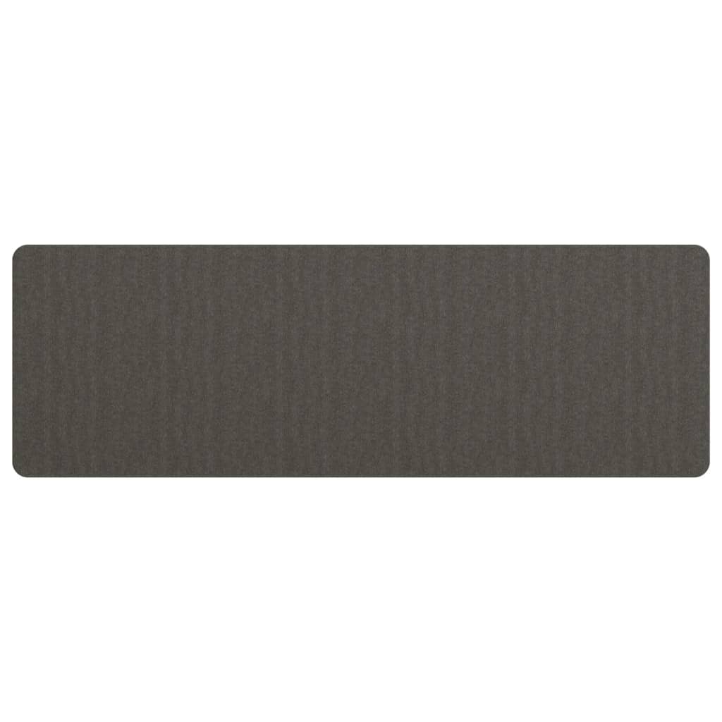 Tapis de couloir anthracite 60x180 cm
