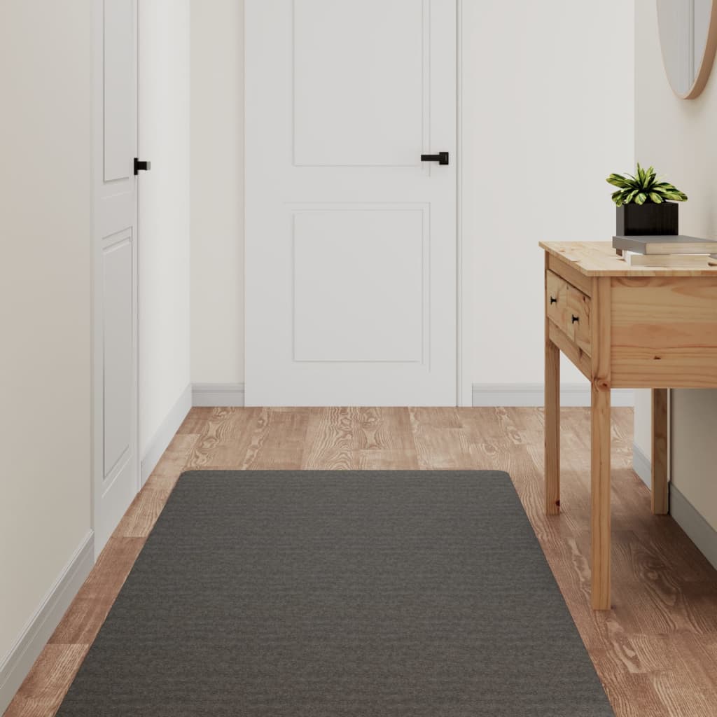 Runner Rug Anthracite 80x180 cm