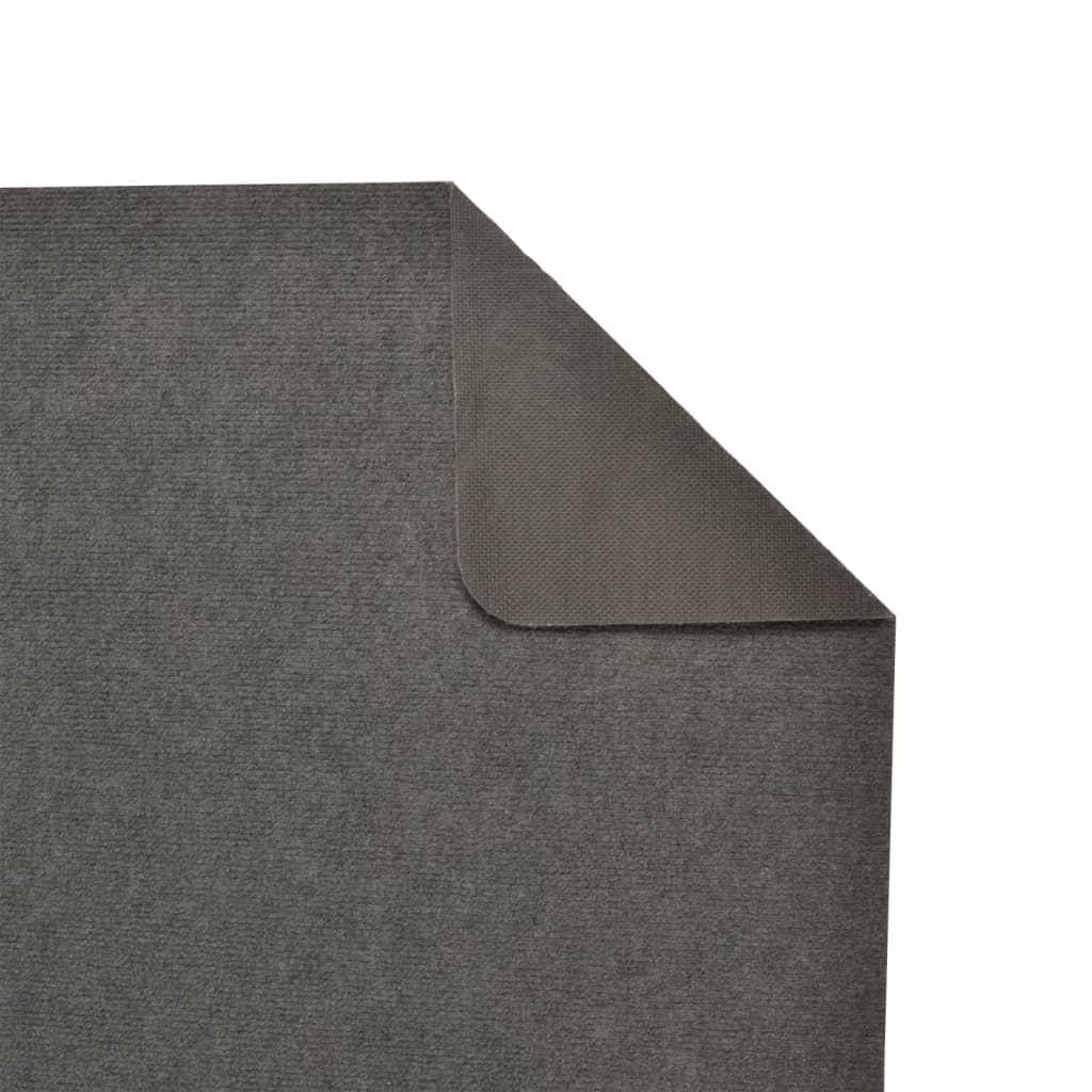 Tapis de couloir anthracite 100x180 cm