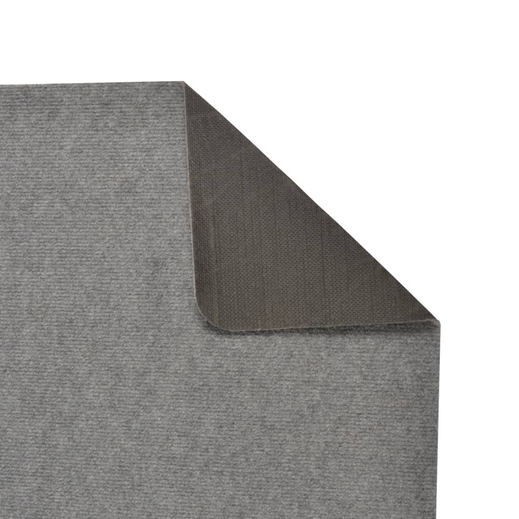 Gray Runner Rug 80x180 cm