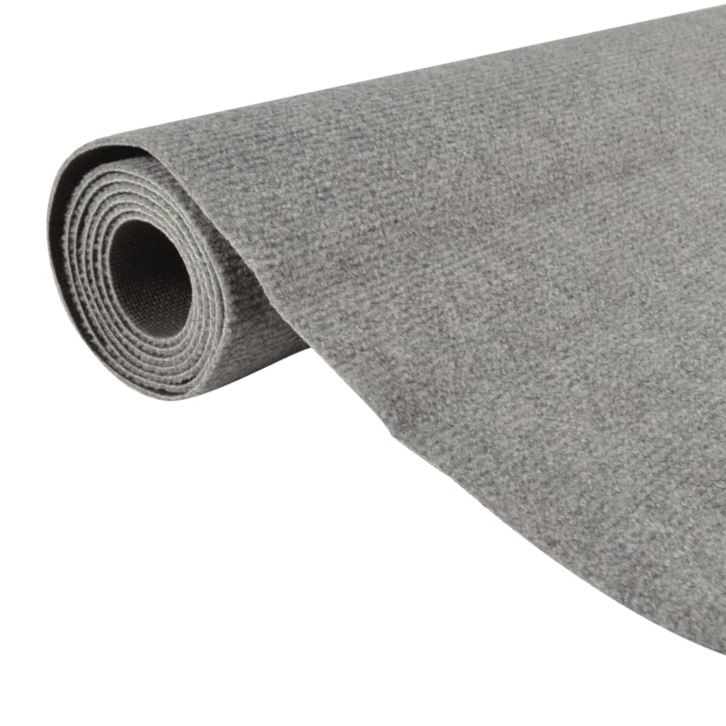 Gray Runner Rug 80x180 cm