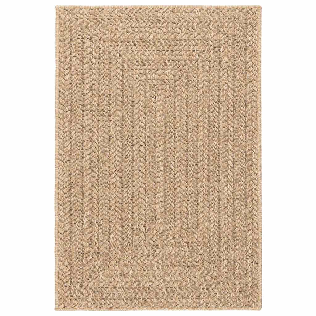 Carpet 120x170 cm Jute Look Indoor and Outdoor