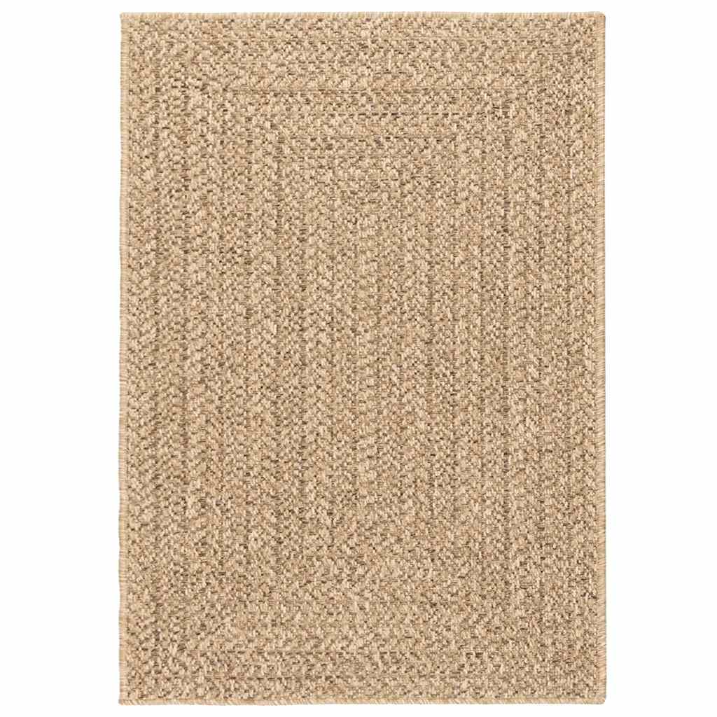 Rug 160x230 cm Jute Look Indoor and Outdoor