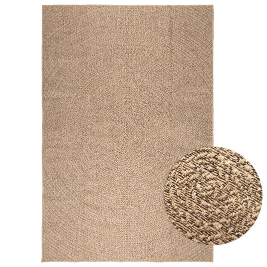 ZIZUR Carpet 160x230 cm Jute Look Indoor and Outdoor