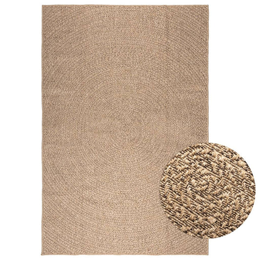 ZIZUR Rug 200x290 cm Jute Look Indoor and Outdoor