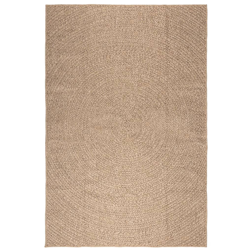 Tapis ZIZUR 200x290 cm Aspect Jute Intérieur et Extérieur