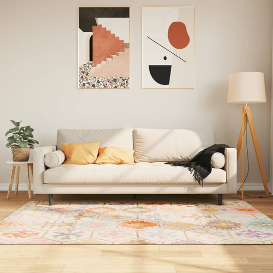 Washable Multicolored Rug 120x180 cm Non-slip