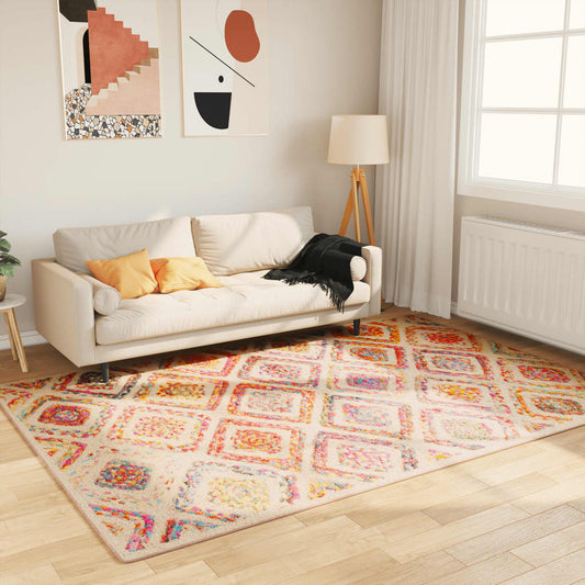 Washable Multicolored Rug 160x230 cm Non-Slip