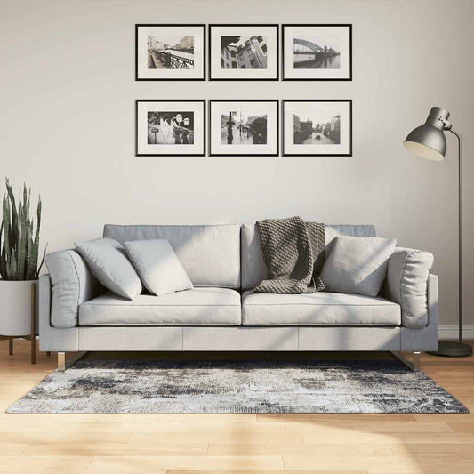 Washable Multicolored Rug 80x150 cm Non-slip