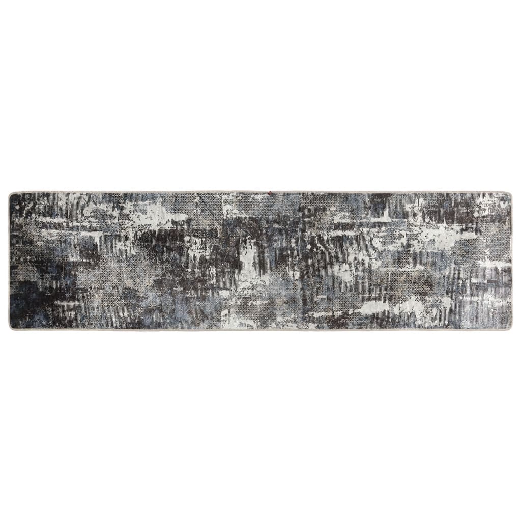 Washable Multicolored Rug 80x300 cm Non-Slip