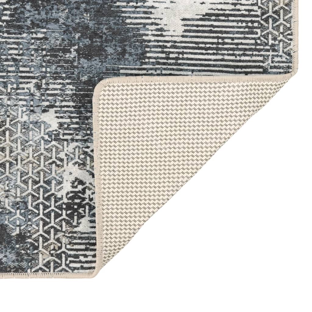 Washable Multicolored Rug 80x300 cm Non-Slip