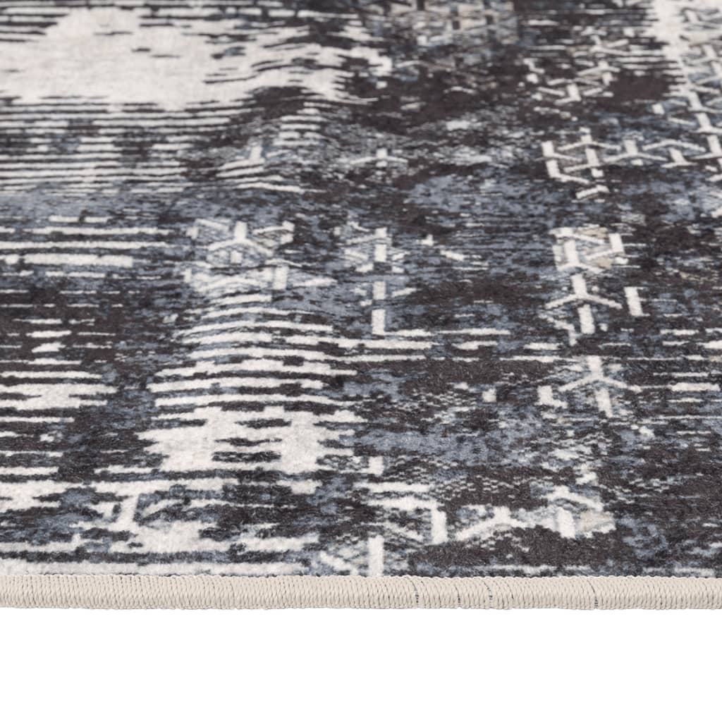 Washable Multicolored Rug 80x300 cm Non-Slip