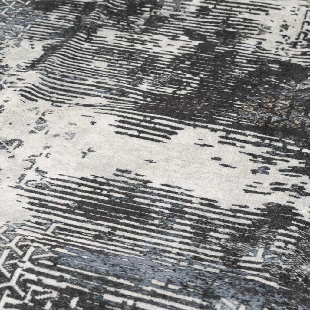 Washable Multicolored Rug 80x300 cm Non-Slip