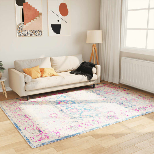 Washable Multicolored Rug 160x230 cm Non-Slip