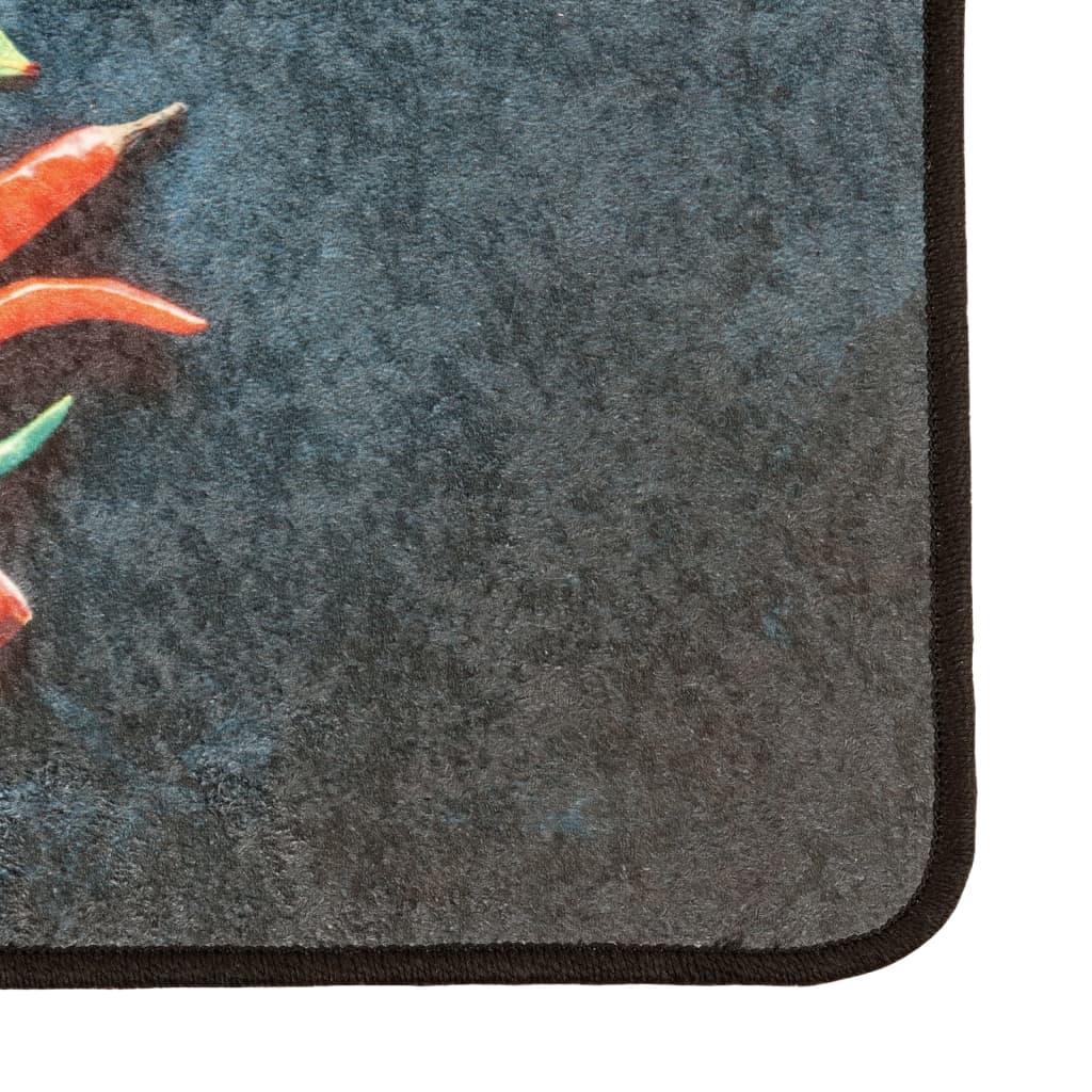 Tapis de cuisine multicolore 60x180 cm Lavable Antidérapant