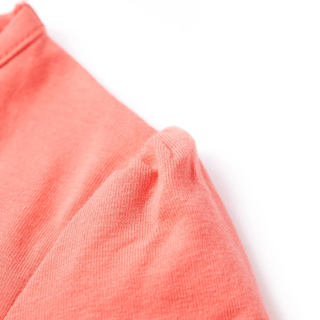 T-shirt enfant rose corail 116