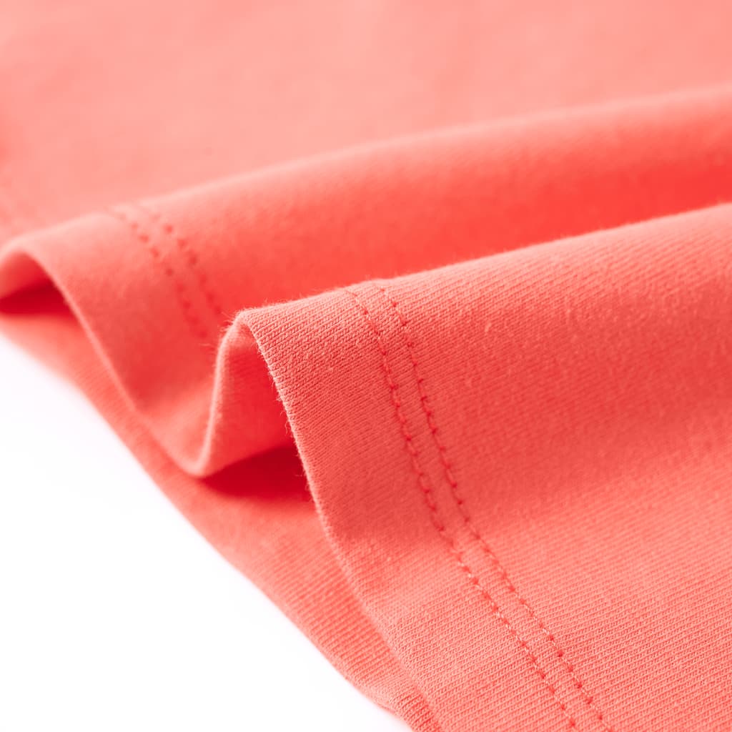 T-shirt enfant rose corail 116