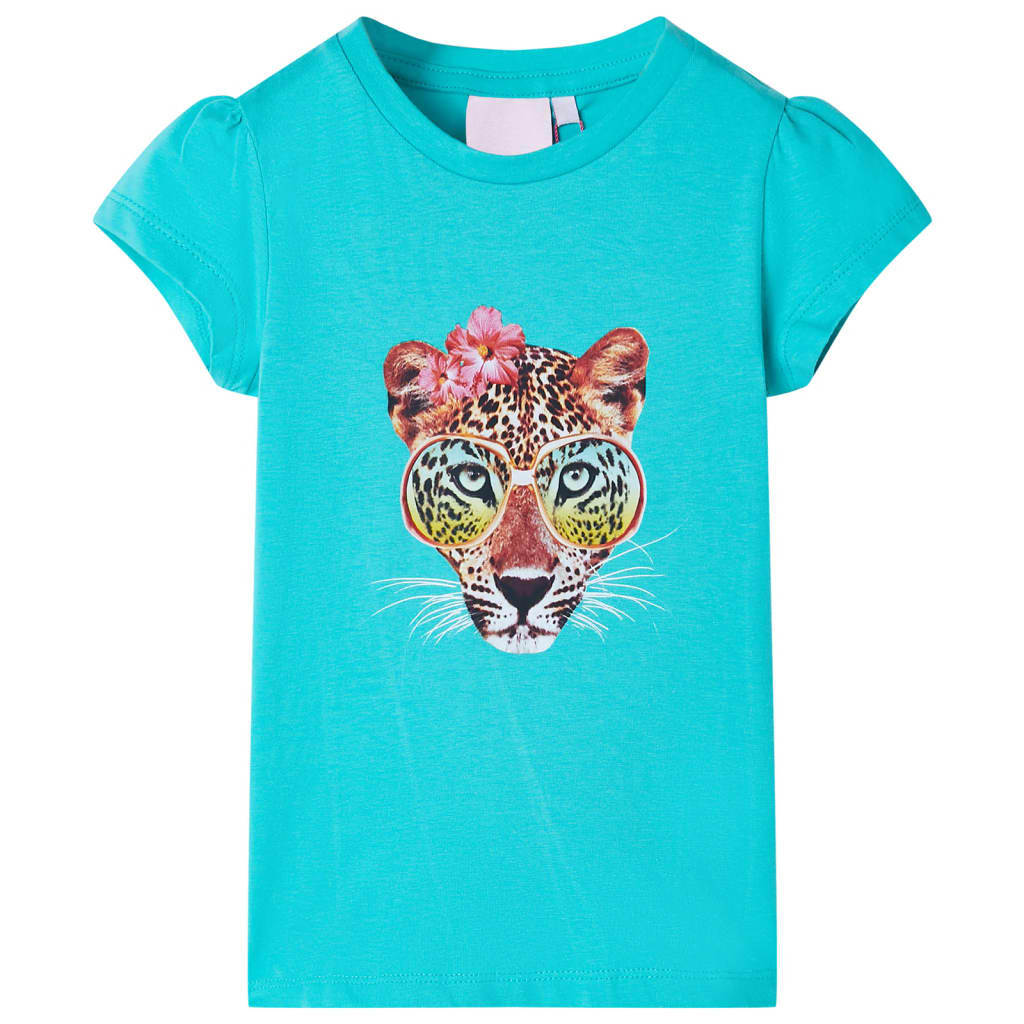 T-shirt enfant vert menthe 128