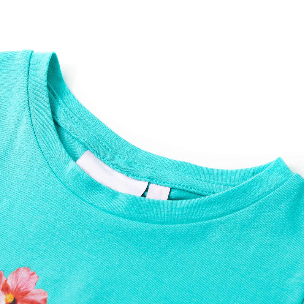 T-shirt enfant vert menthe 128