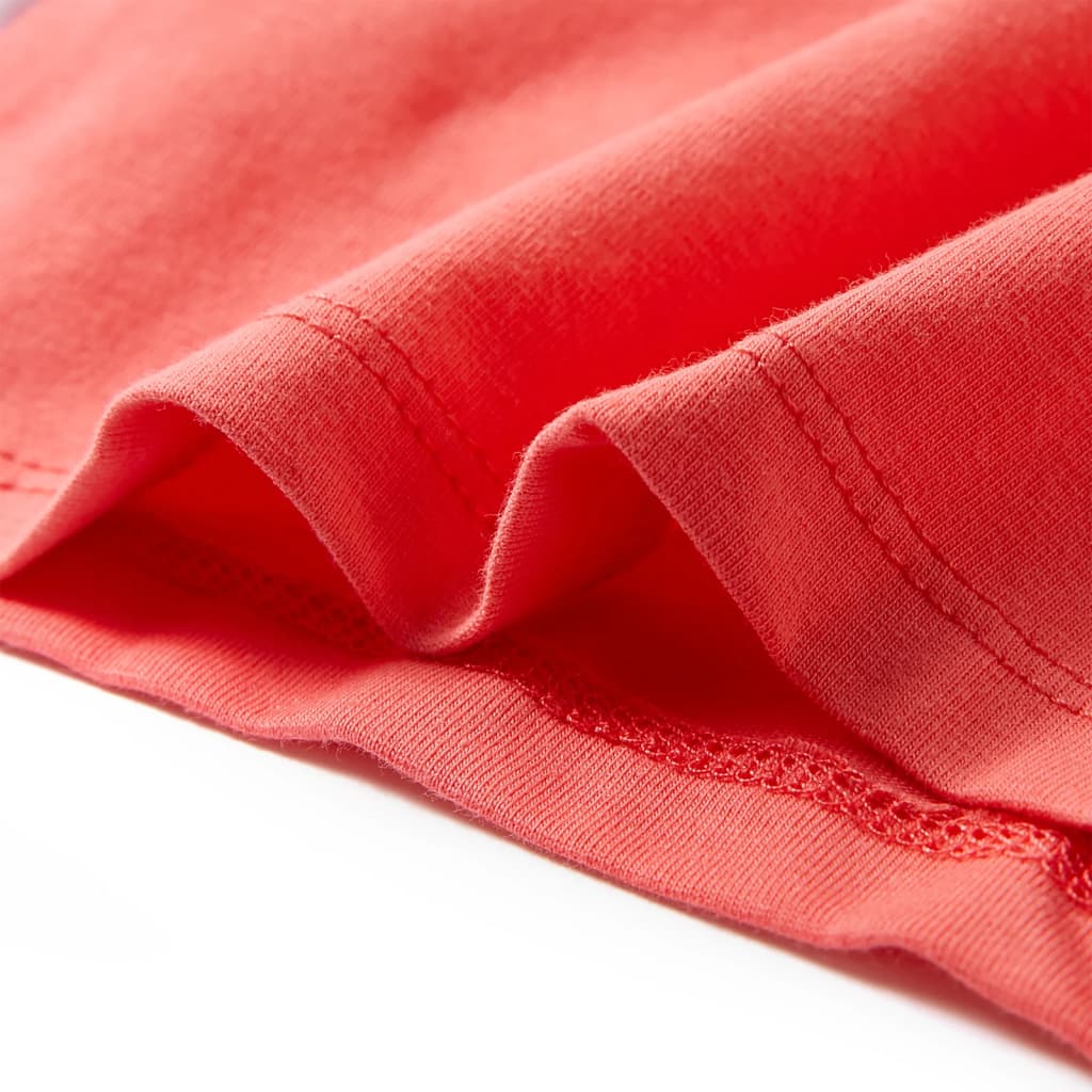 Kids' T-Shirt Coral Pink 128