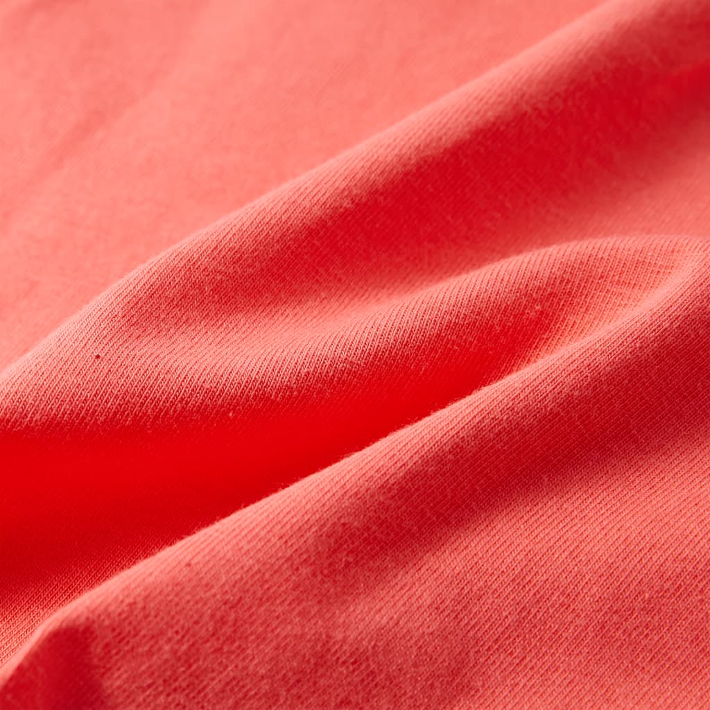 Kids' T-Shirt Coral Pink 128