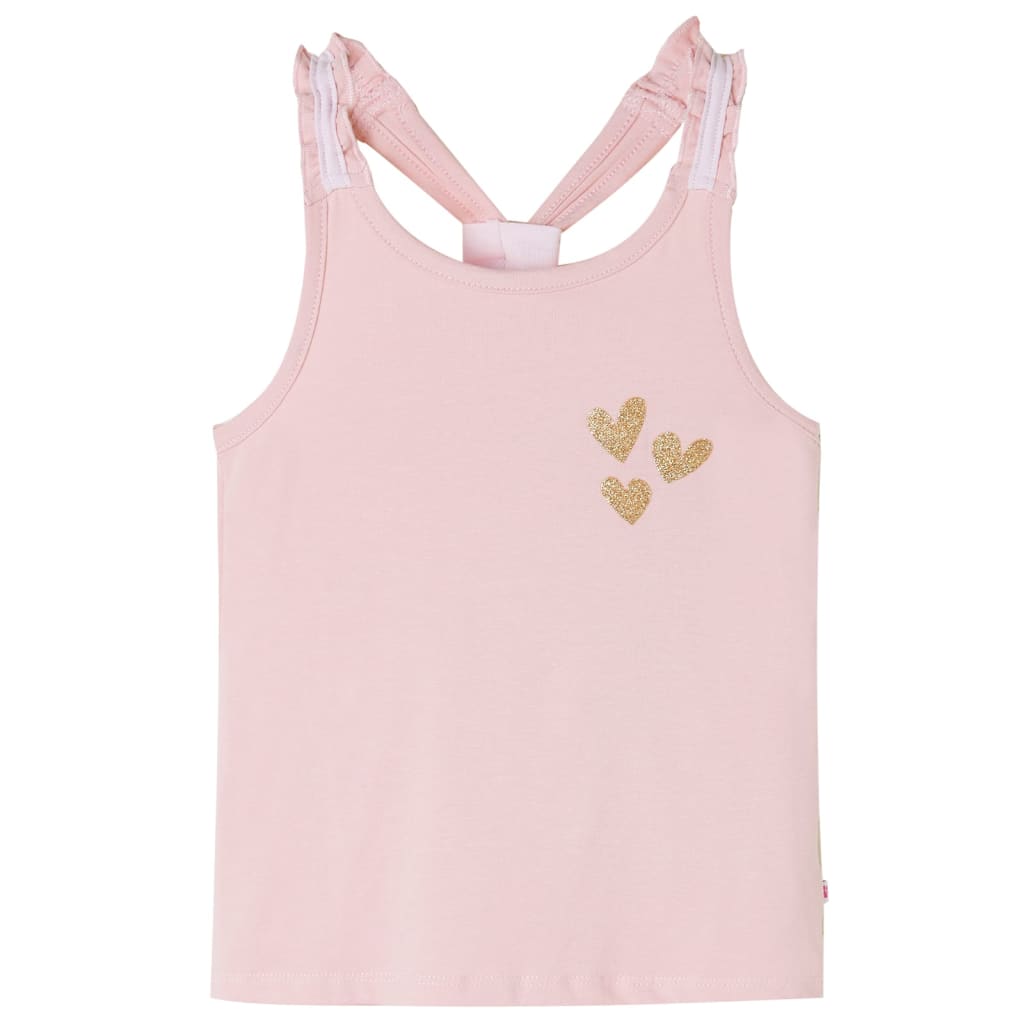 Débardeur enfant rose clair 128