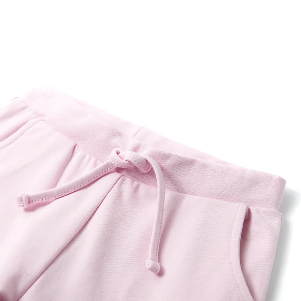 Pantalon de survêtement enfant rose clair 104