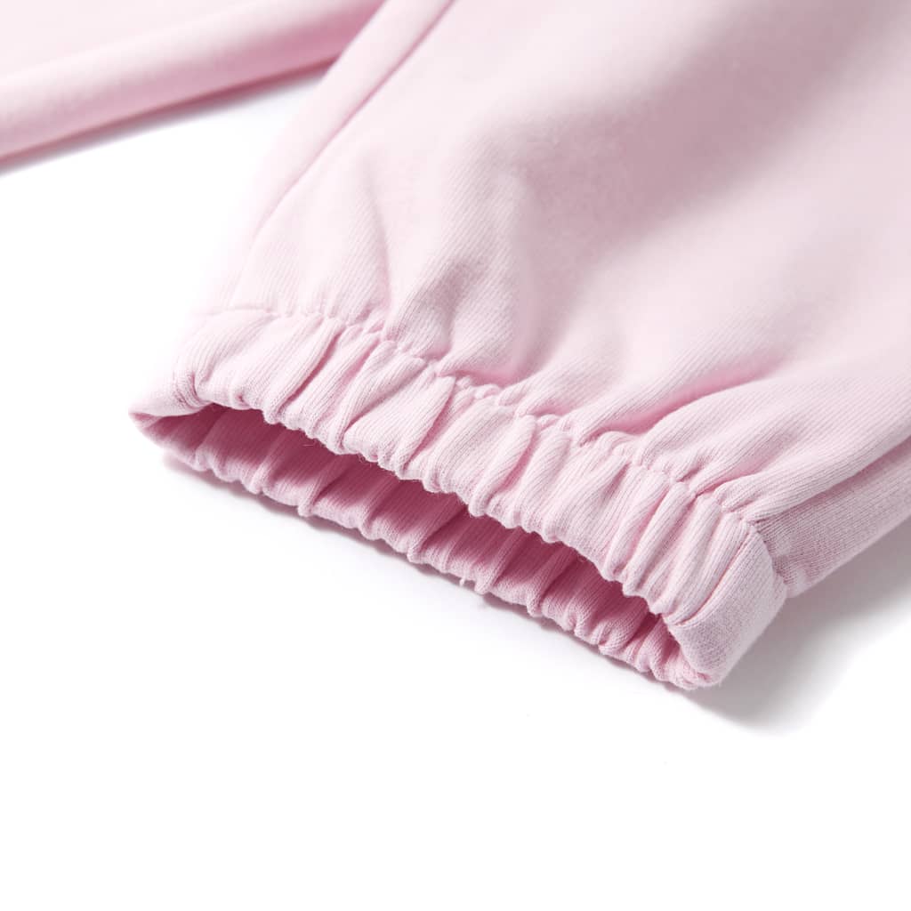 Pantalon de survêtement enfant rose clair 104