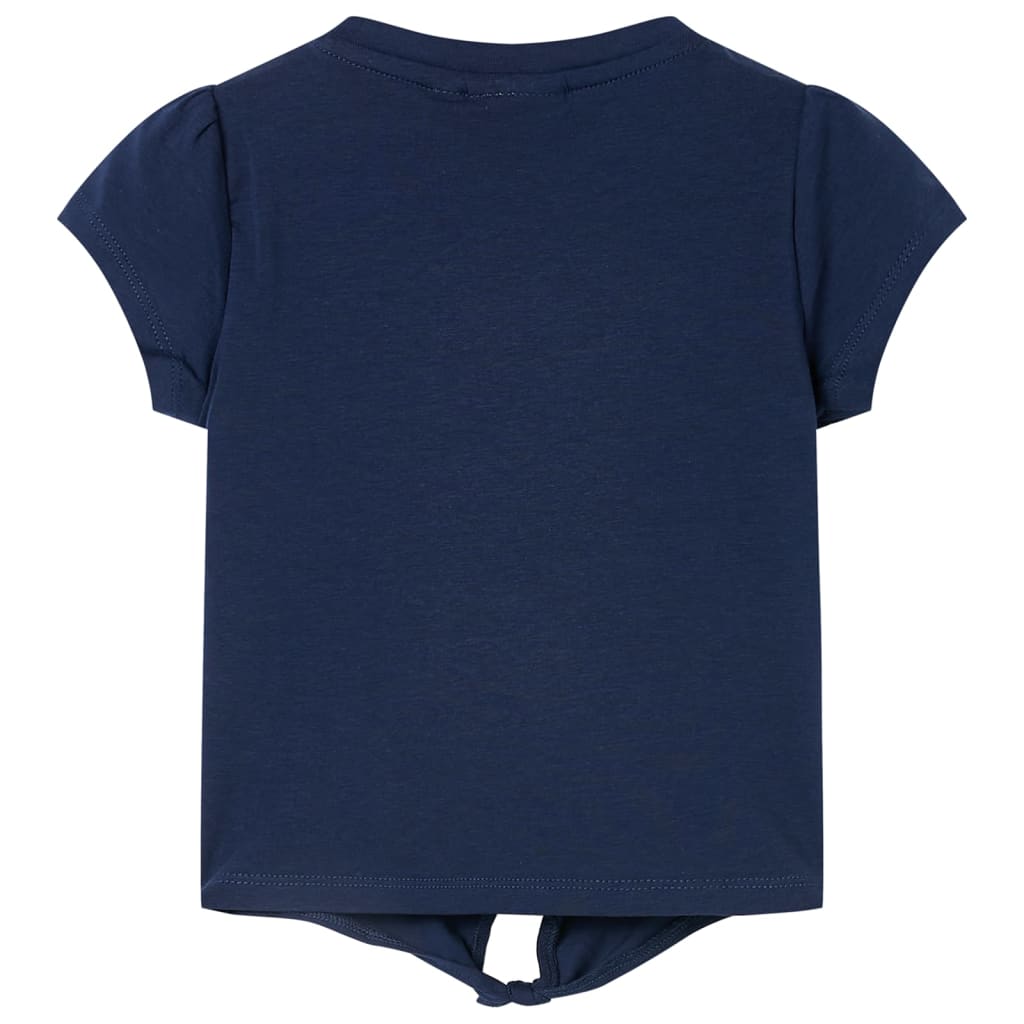 Kids' T-shirt Navy Blue 128