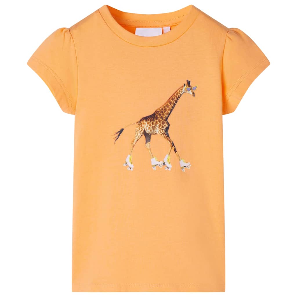 Children's T-shirt Light Orange 128