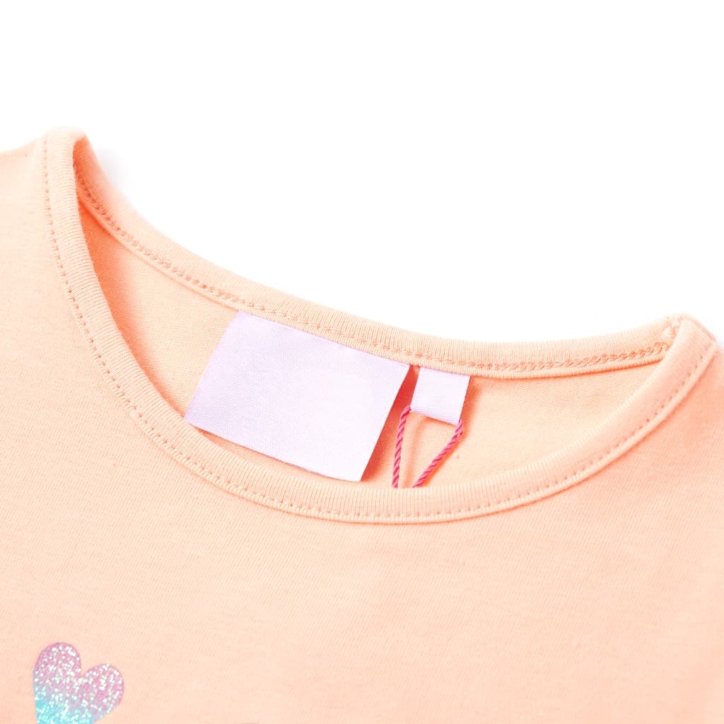 Children's T-shirt Light Orange 128