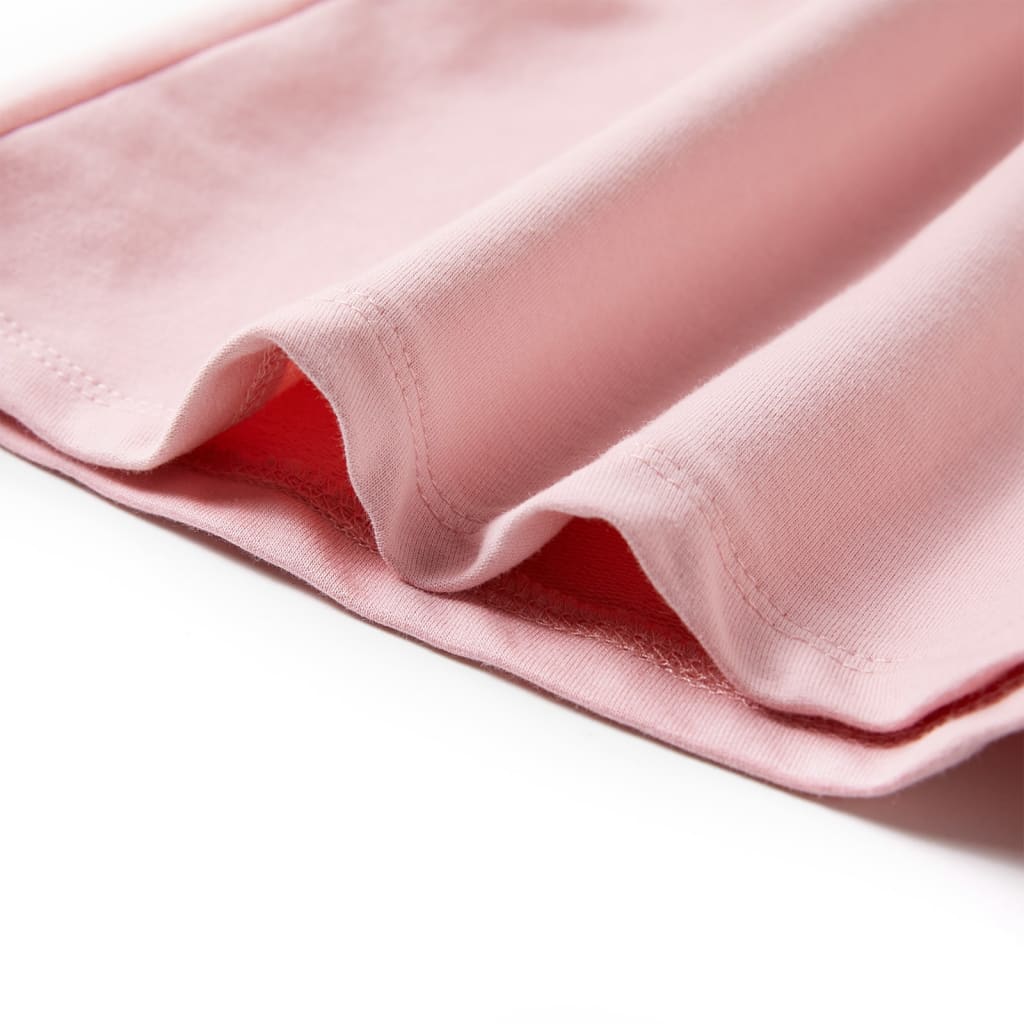 Children's Dress with Drawstring Light Pink 104