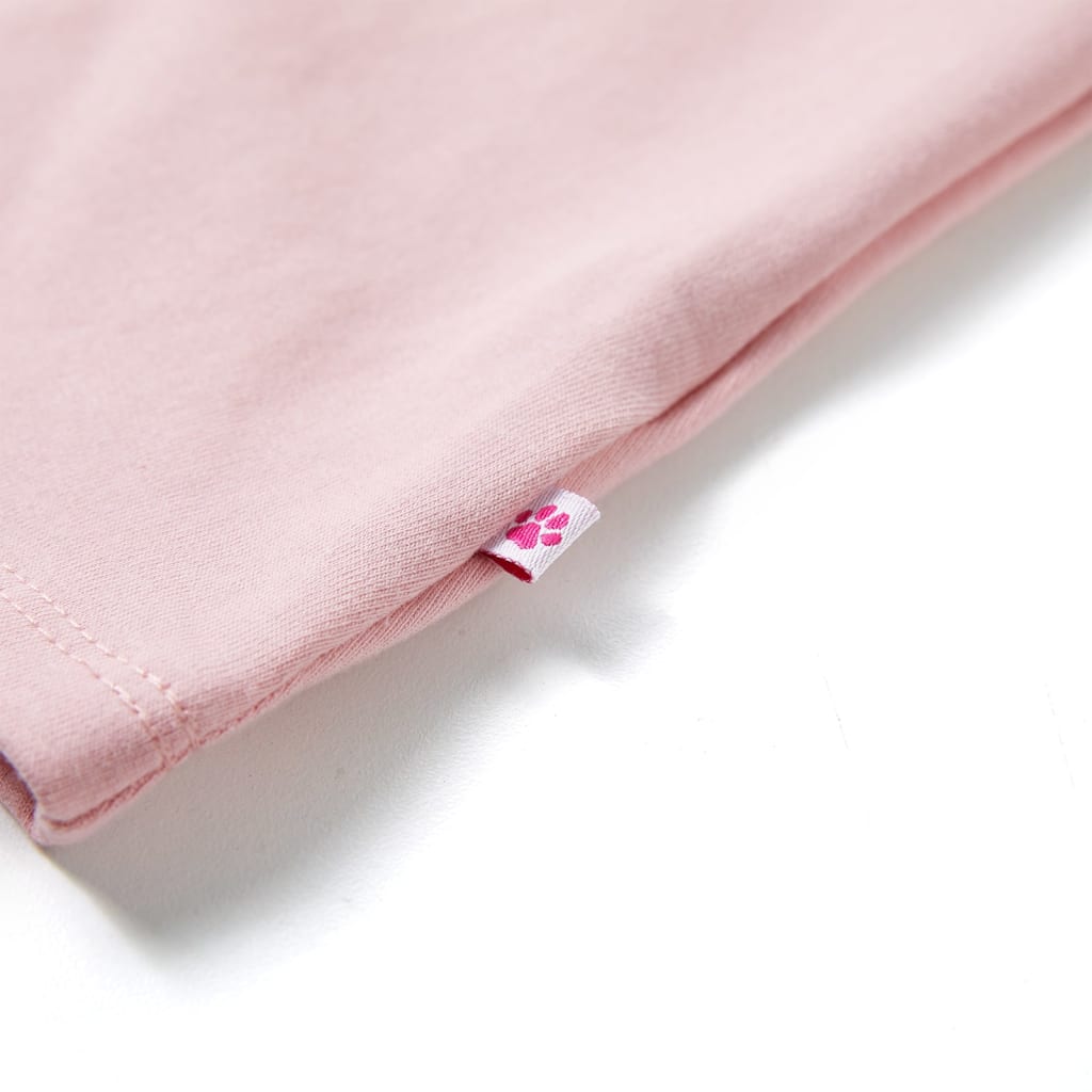 Children's Dress with Drawstring Light Pink 104