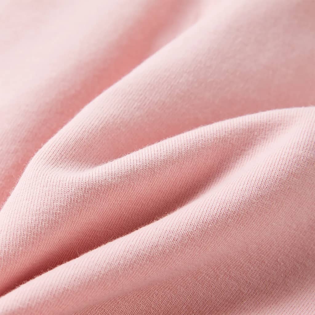 Children's Dress with Drawstring Light Pink 104