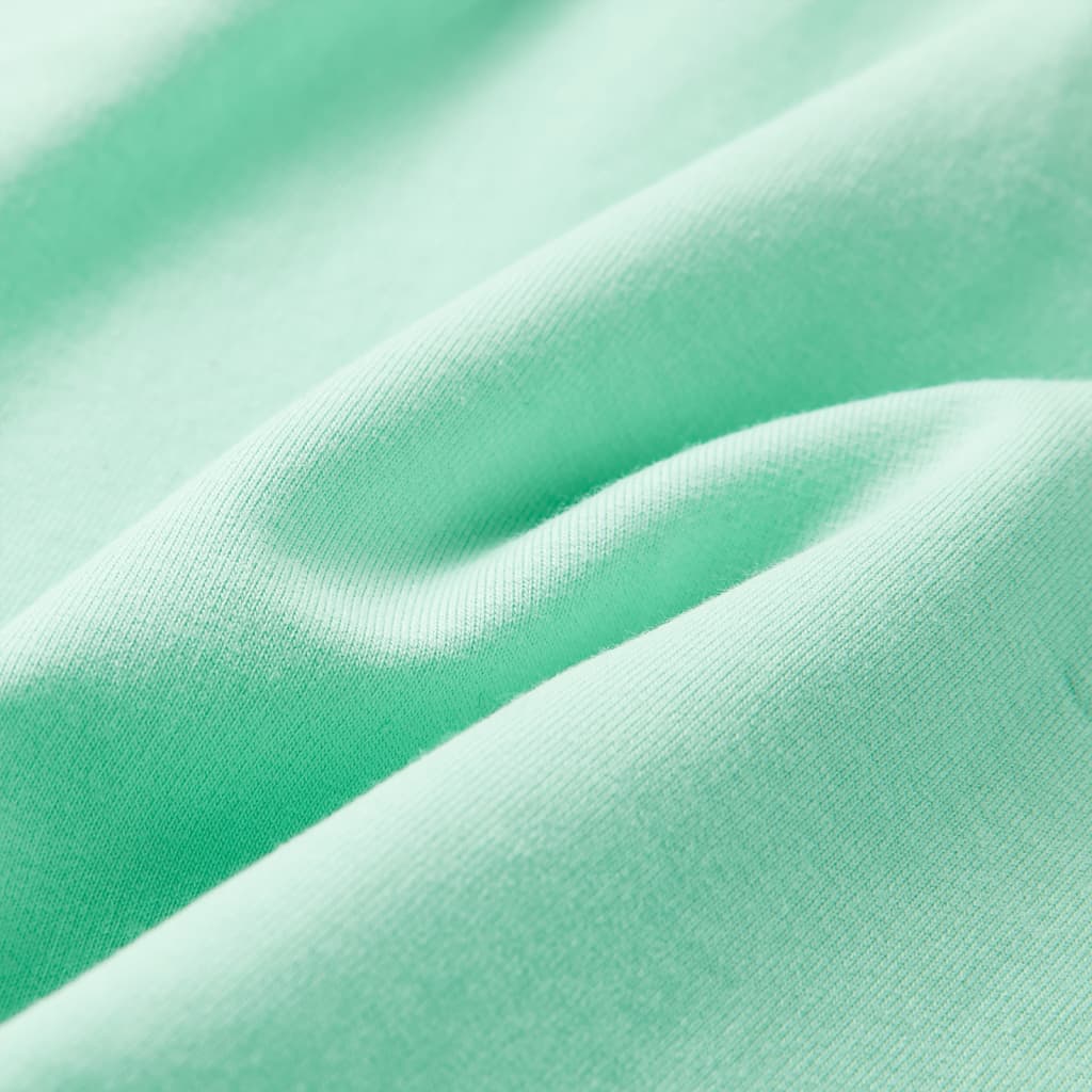 Kids' dress with drawstring light green 116