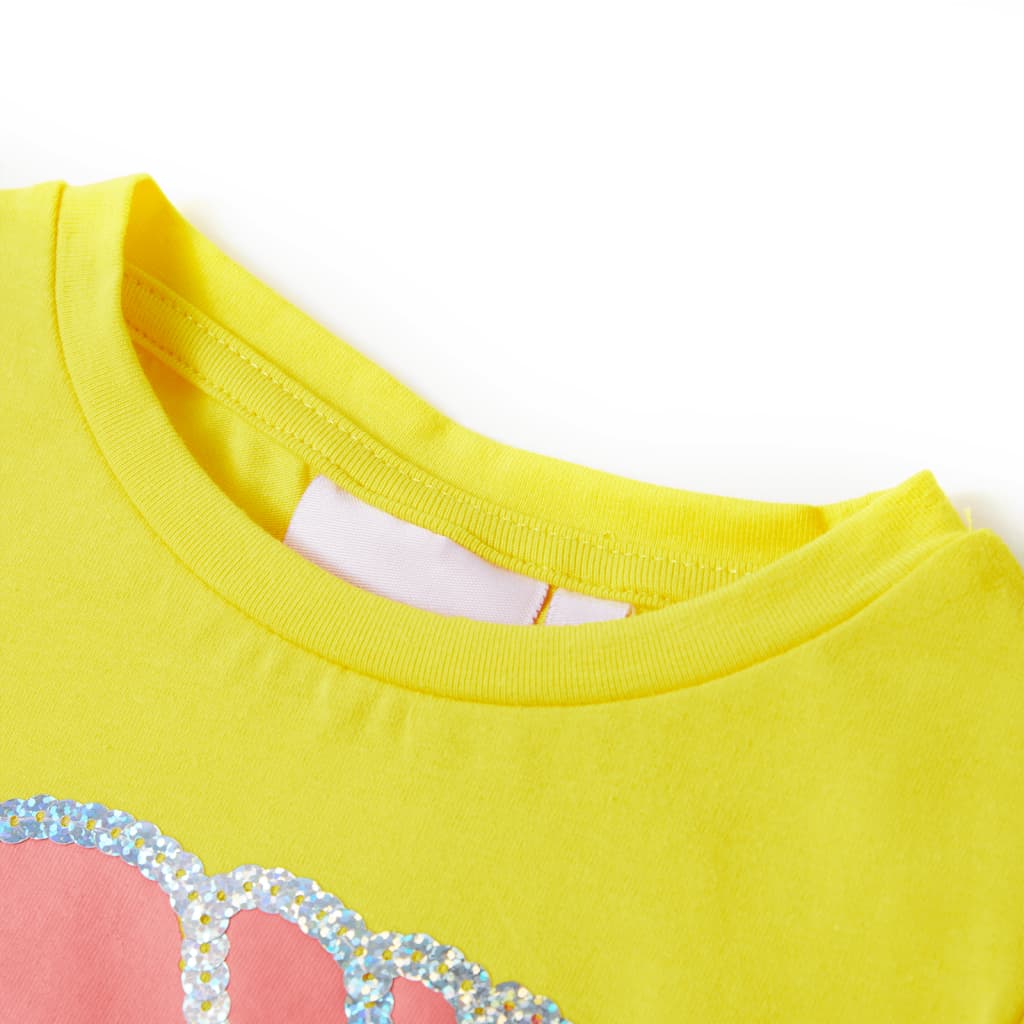 Kids' T-Shirt Yellow 128
