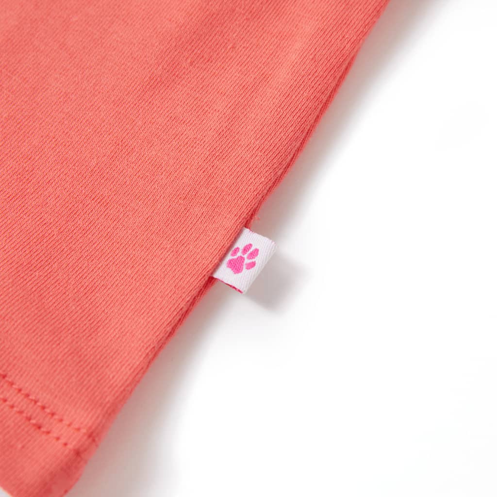 Débardeur enfant rose corail 116