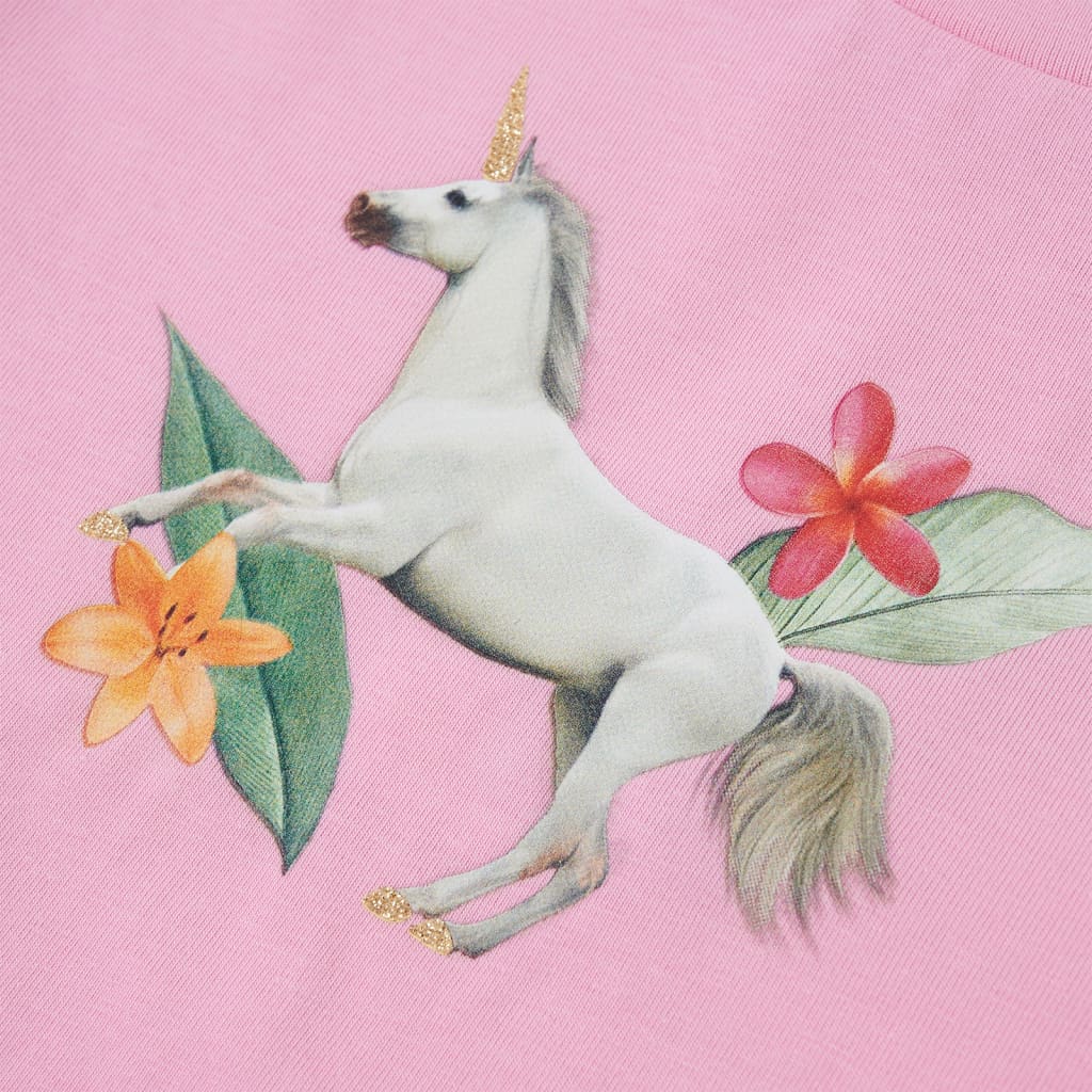 Kids' Short Sleeve T-Shirt Light Pink 104