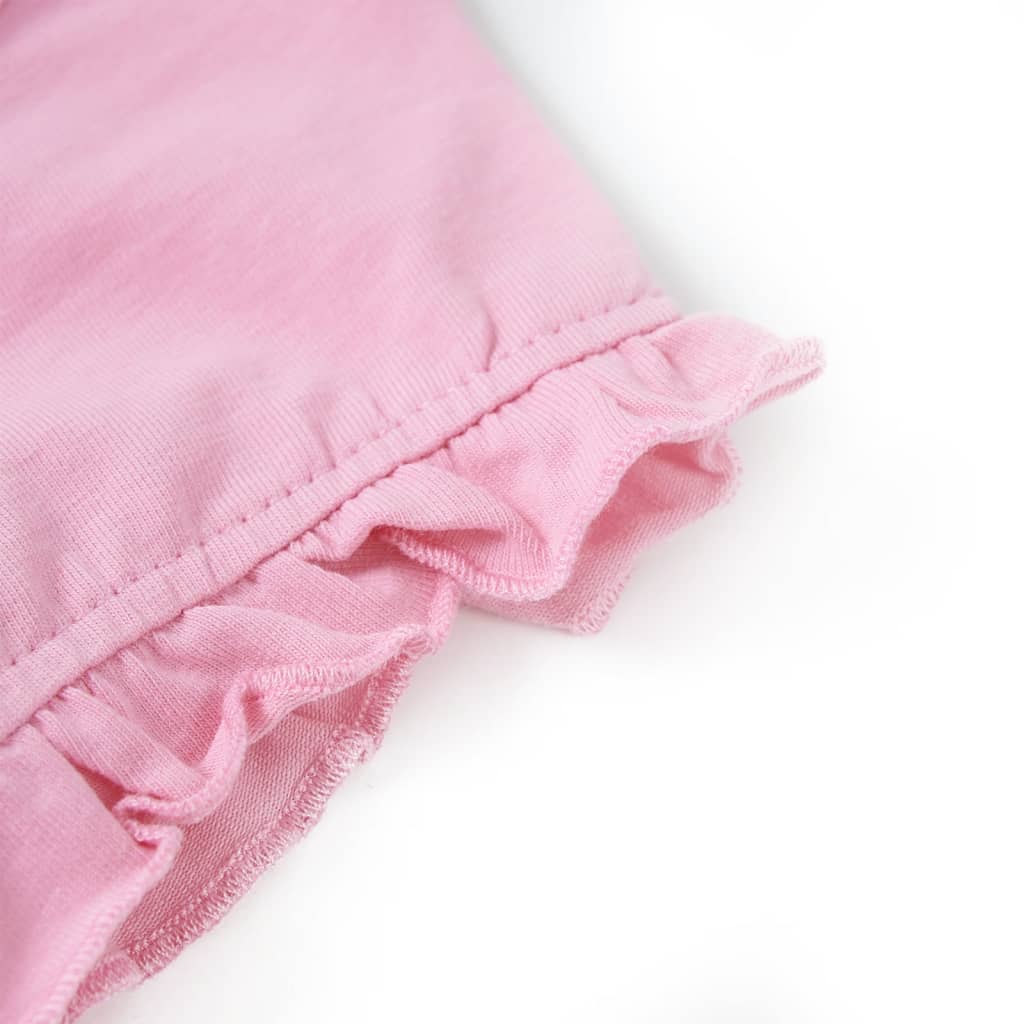Kids' Short Sleeve T-Shirt Light Pink 104