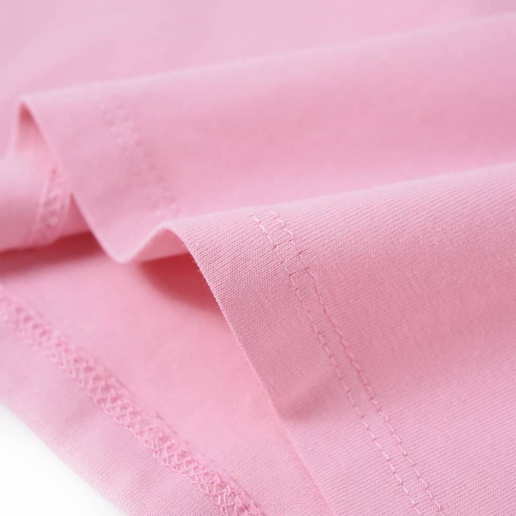 Kids' Short Sleeve T-Shirt Light Pink 104