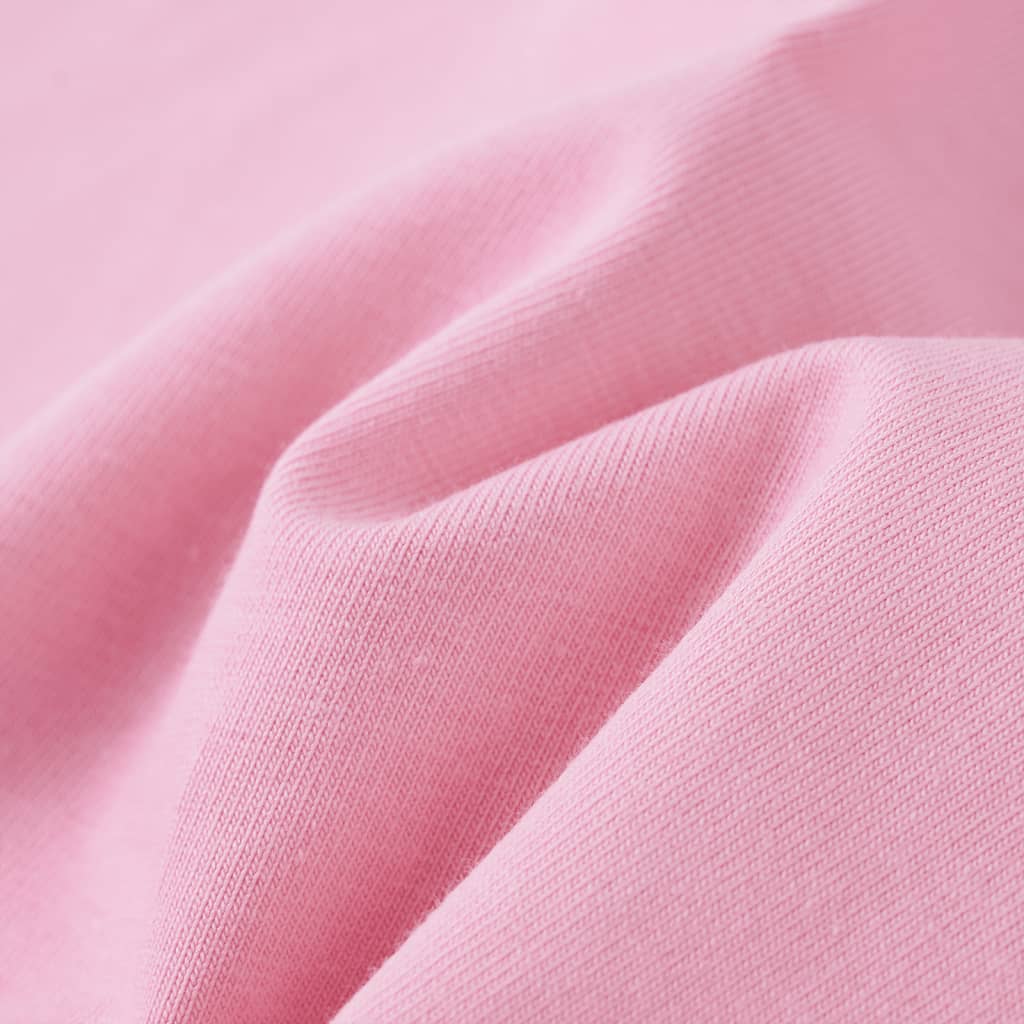Kids' Short Sleeve T-Shirt Light Pink 104