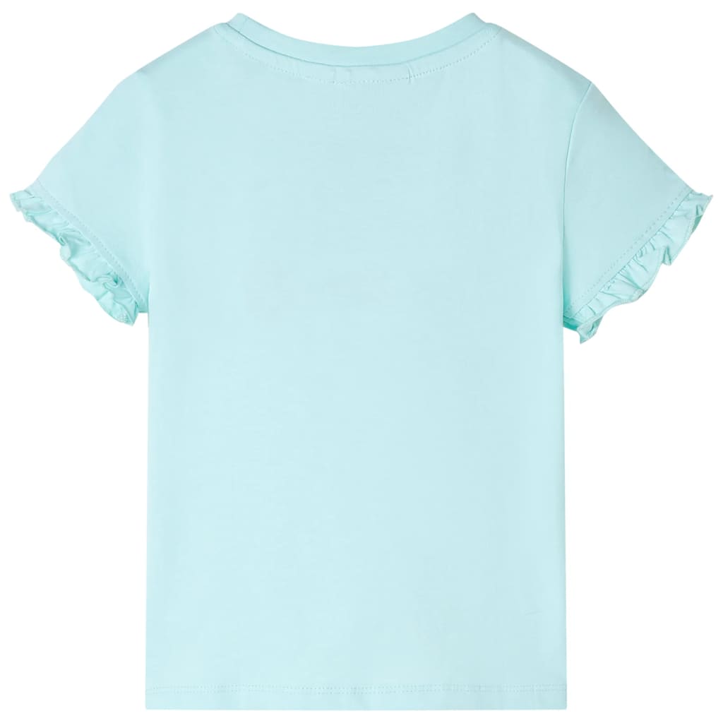 Kids' Light Blue Short-Sleeve T-Shirt 116
