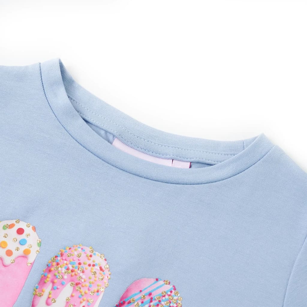 T-shirt enfant bleu 104