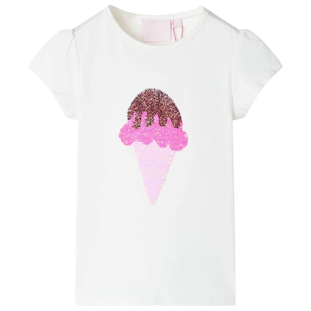 T-shirt enfant écru 116