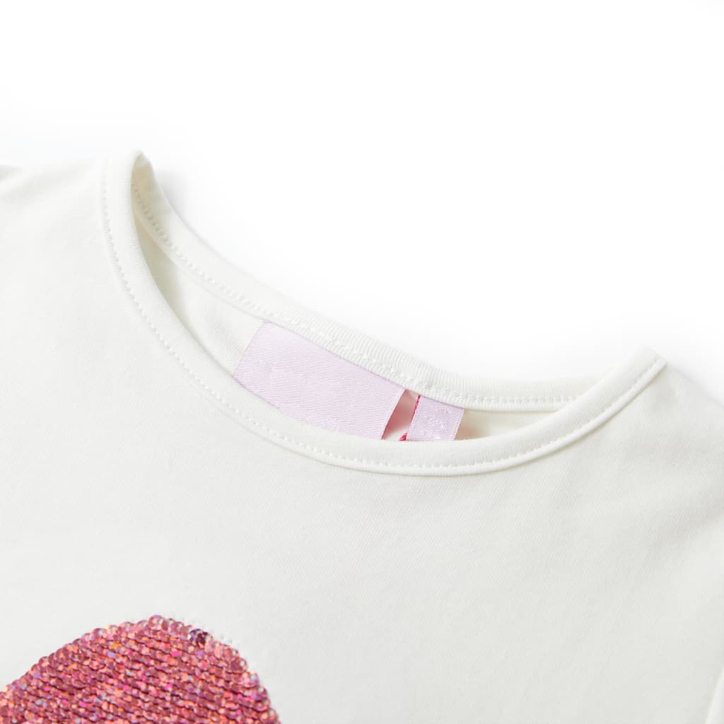T-shirt enfant écru 116